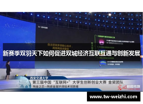 新赛季双羽天下如何促进双城经济互联互通与创新发展